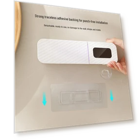 Smart Wall-Mounted UV Toothbrush Sterilizer with Automatic Toothpaste Dispenser — Toothbrush Holders, ElectroCN