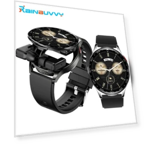 Smart Watch with TWS Earbuds — Wearable Accessories, Rainbuvvy