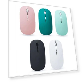 Ultra-Thin Silent Wireless Mouse — Computer Mice, qqmall