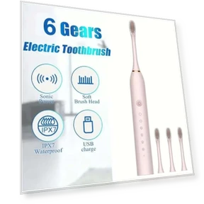 Ultrasonic Electric Toothbrush Set — Ultrasonic, JOHO - CarGear