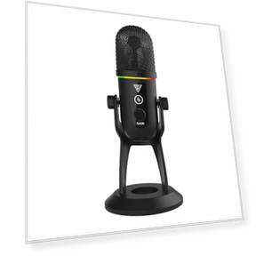 USB Microphone for Podcasting, Streaming — Microphones, GAMDIAS