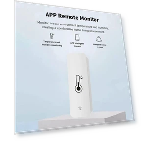 Battery-Powered Humidity and Temperature Monitor — Home Climate Control, JGncbfl954