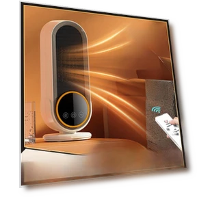 Ceramic Desktop Heater — Portable Heating Solutions, Small Appliances