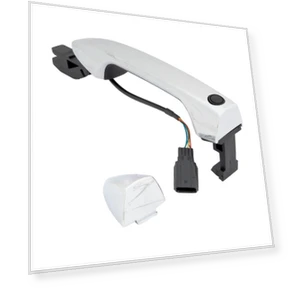Exterior Door Handle with Smart Key Door Lock Button — Keyless Entry, PHYUN-autoparts