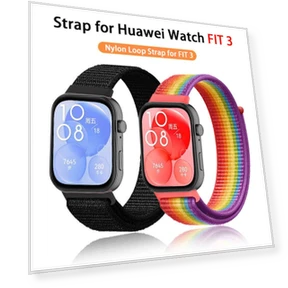 Nylon Loop Smart Watch Strap — Smartwatches, Living utensils