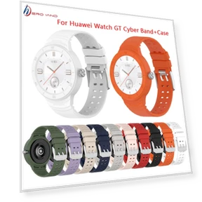 Silicone Strap with Protective Case — Smartwatches, Heroland