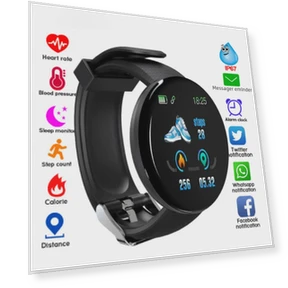 Smart Bracelet with Round Screen — Wearable Accessories, VantaGoods