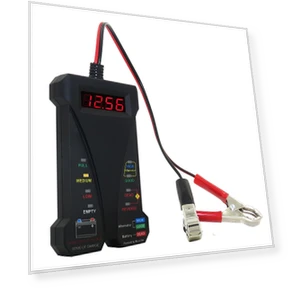 Smart LED Digital Battery Tester Voltmeter and Alternator Analyzer — Battery Testers, loverapple