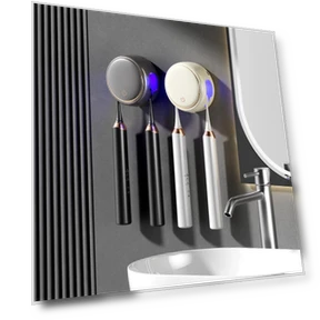 Compact Luxury Smart Toothbrush Holder — Travel Toothbrush Holders, Deals Depot
