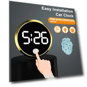 Digital Dashboard Clock — Clock, tongguang