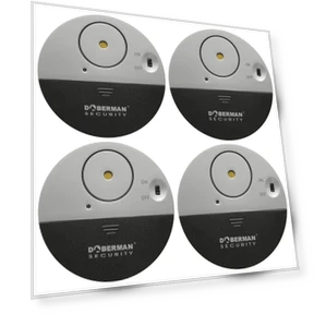 Door Burglar Intrusion Vibration Sensor Alarm — Smart Home Security, Zen-Japan Electronics