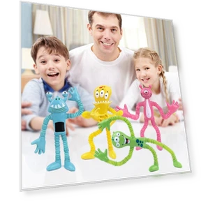 Educational Stretching Tube Robot Toy — Interactive Learning Devices, Lianchuang
