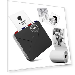 Mobile Smartphone Mini Thermal Label Writer — Dot Matrix, Phomemo