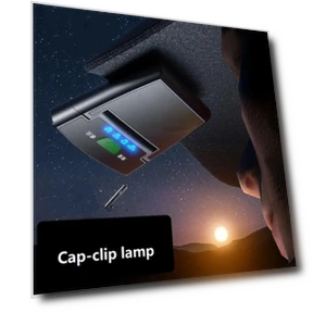 Rechargeable LED Headlamp with Cap Clip — Flashlights, happybuySE