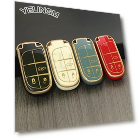 Shell Fob TPU Car Smart Key Case Cover — Key Holders & Accessories, Auto Parts Decorate