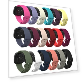 Silicone Strap for Smartwatch — Fitness Bands, SH-YU1