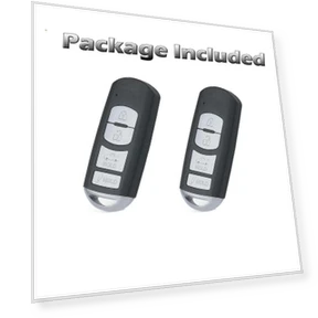 Smart Car Key Fob with Remote Control — Keyless Entry, FYUU-autoparts