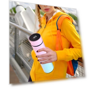 Smart Temperature Display Thermo Mug — Beverage Warmers, Talos