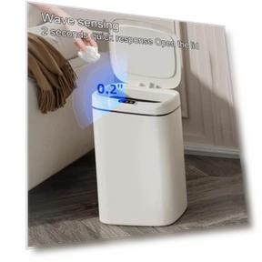 Smart Trash Can with Lid — Kitchen Cans, Kitchenware