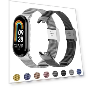Stainless Steel Mesh Strap — Fitness Bands, j-3C
