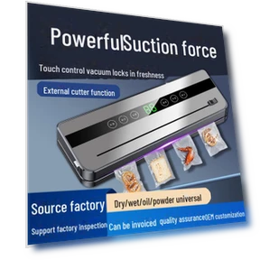Compact Household Vacuum Sealer — Vacuum Bags, Small Appliances