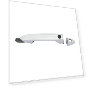 Exterior Door Handle with Smart Key Door Lock Button — Keyless Entry, Topfactory