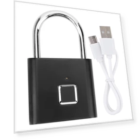 Smart Lock with Fingerprint Scanner — Biometric Security, Neoglint