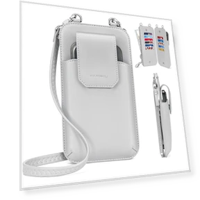 Smartphone Shoulder Bag with Removable Mobile Pouch — Crossbody, nuoku