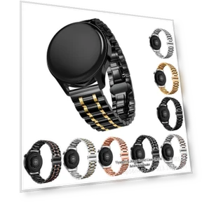 Stainless Steel Beaded Smartwatch Band — Bands, Smarter than future