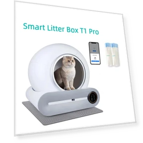 Automatic Self-Cleaning Enclosed Cat Litter Box — Litter Boxes, Crown Global