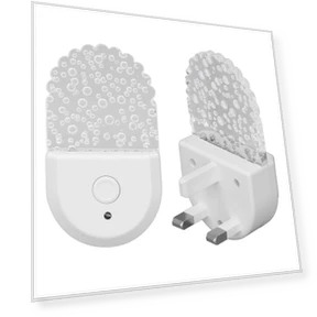Color Changing Night Light Plug in RGB LED Night Lamp with Light Sensor — Night Lights, CosyHome