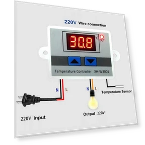 Digital LED Temperature Controller — Home Climate Control, Cooperate