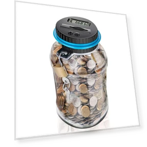 Electronic Digital Piggy Bank with LCD Display — Savings & Piggy Banks, CosyHome