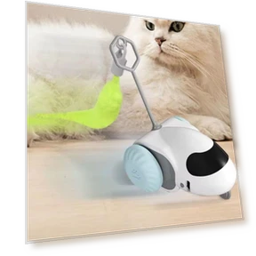 Fun Smart Toy Car for Cats — Cat Playthings, Jinkuinduy