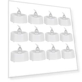 LED Warm White Candle Light — Flameless, CosyHome