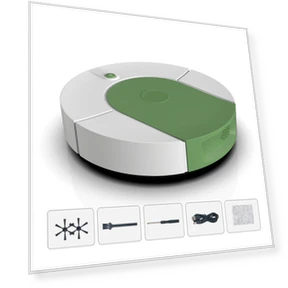 Robot Vacuum with Powerful Suction — Smart Cleaning Robots, OutsideWorld
