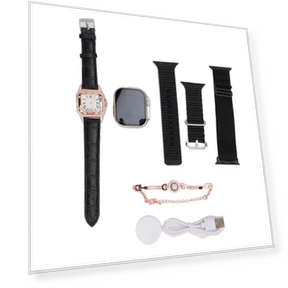 Smart Watch with Rose Bracelet — Wearable Accessories, Neoglint
