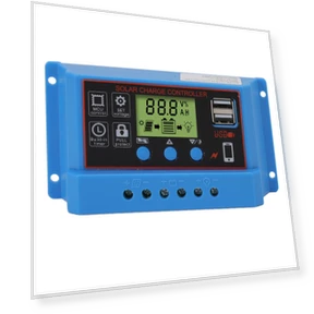 Solar Charge Controller with LCD Display — Power Management, OutsideWorld