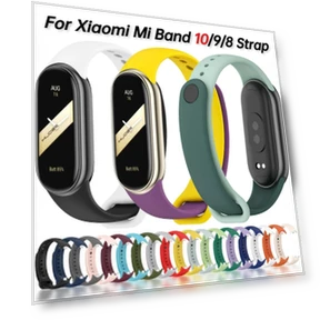 Sport Silicone Strap — Fitness Bands, Xiaomi