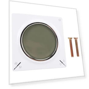 Thermostat Control Panel — Home Climate Control, OutsideWorld
