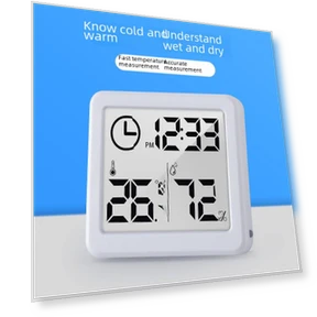 Thin Digital Indoor Thermometer and Hygrometer — Home Climate Control, TrendVibeCN
