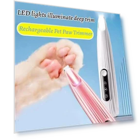 USB Rechargeable Pet Paw Trimmer — Claw Care, Jiaqiinfee