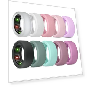 Anti-Scratch Elastic Silicone Protector Case — Smart Rings, BandRain
