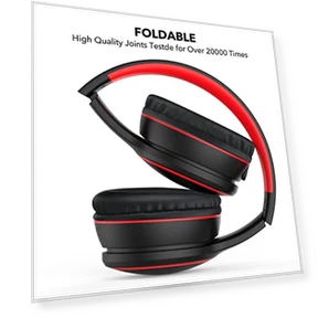 Bluetooth Headphones Over Ear — Over-Ear Headphones, RORSOU