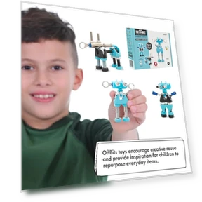 Build Your Own Robot Toy Construction Set — Construction Kits, Luckies of London Ltd. Office