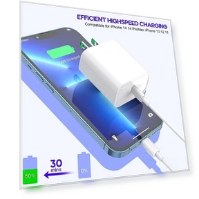 Fast iPhone Charging Cable and Wall Charger Set — Chargers, Shenzhen Jiaxingyuan Technology Co., Ltd.
