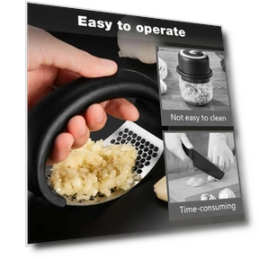 Garlic Press Rocker — Presses, Sueea