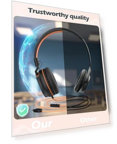 Kids Headphones with Microphone — In-Ear Headphones, AILIHEN