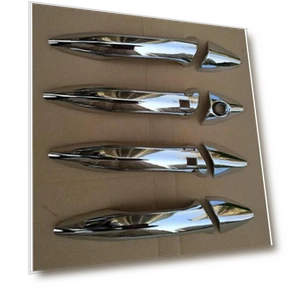 Chrome Side Door Handle Cover Latch — Car Door Entry Guard