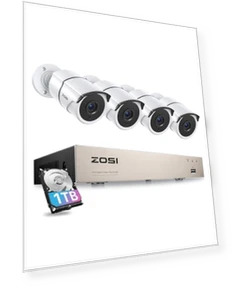 Home Security Camera System — Smart Home Security, ZOSI